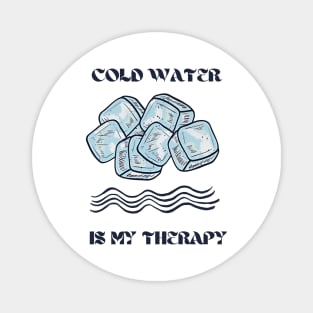 Cold Water Wim Hof Inspired, Iceman, Ice Baths Magnet